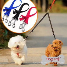 Two Way Nylon Double Handle Dog Leash Retractable Dog Lead Coupler Walk 2 Dogs 1 Lead Led Dog Leash